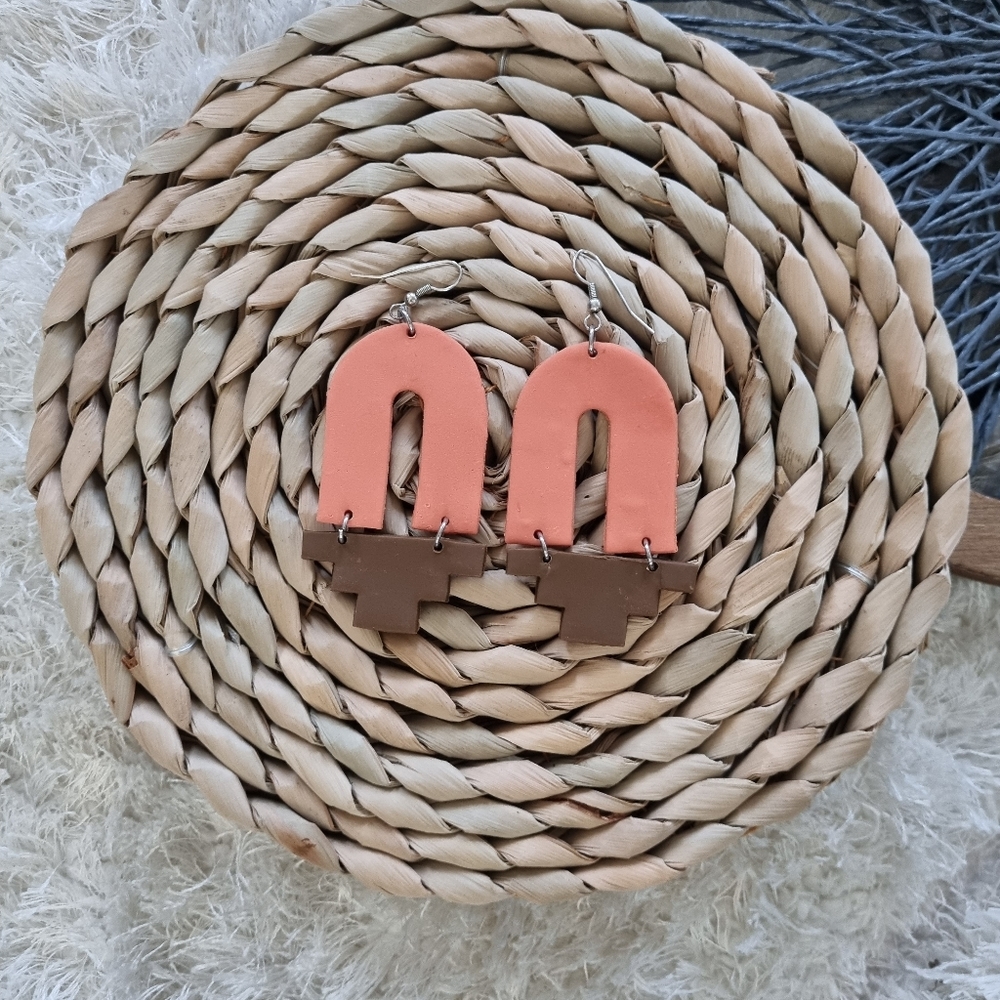 Western Clay Earrings